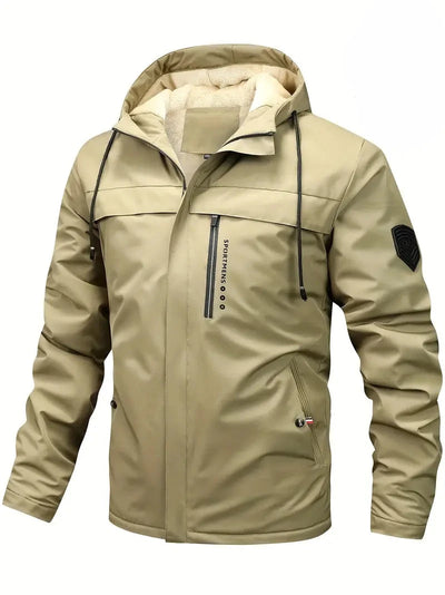 Luis - Herren Casual Winterjacke Mantel für Outdoor-Aktivitäten