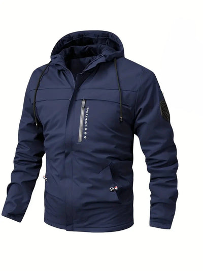 Luis - Herren Casual Winterjacke Mantel für Outdoor-Aktivitäten