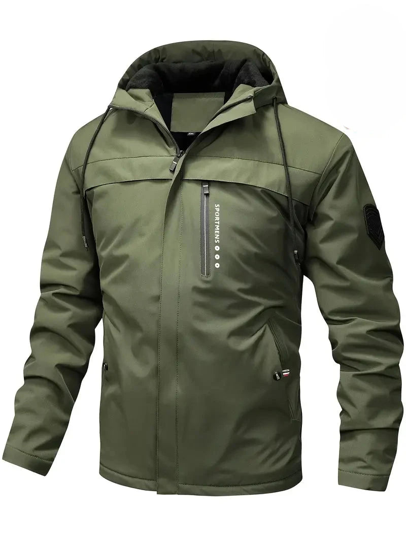 Luis - Herren Casual Winterjacke Mantel für Outdoor-Aktivitäten