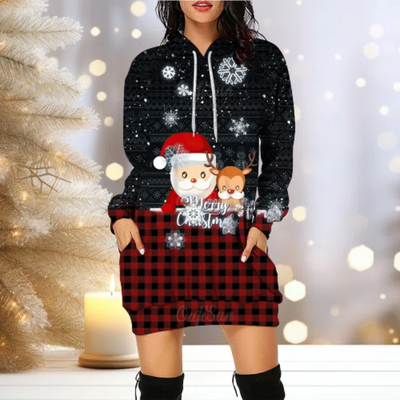 Angel - Weihnachten Party Sweatshirts mit Kapuze