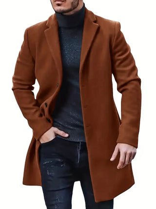 Herren-Retro-Trenchcoat