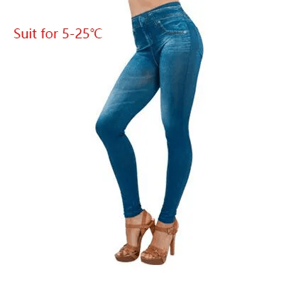 WonderDenim - Mit Fleece gefütterte Damen-Jeggings